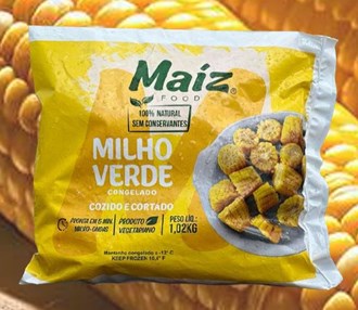 Maiz Milho Verde Coz Cortado 7x 1.02kg